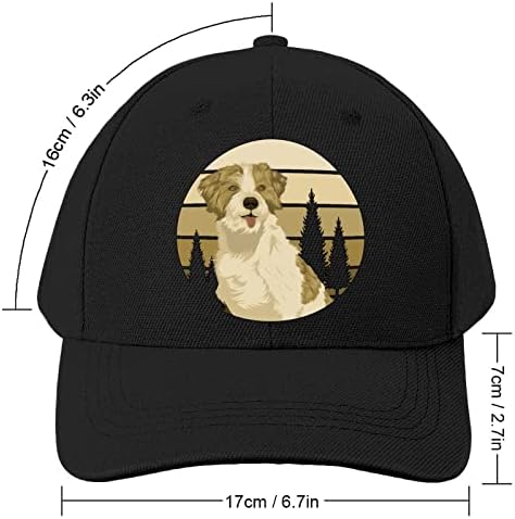 כלב חיצוני שקיעת רטרו יוניסקס בייסבול כובע מתכוונן אופנה שמש כובע נהג משאית אבא כובע מתנה עבור ספורט מזדמן