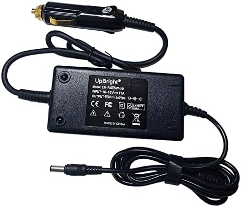 מתאם Upbright Car 18V DC תואם למכונת השירה SDL9035 SDL9037 Bluetooth HD KARAOKE SYSTEM PIESTA