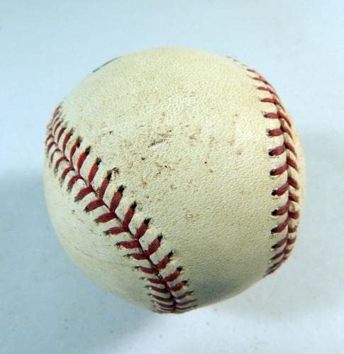 2019 קולורדו רוקיס פיטסבורג פיראטס משחק נעשה שימוש בייסבול ג'וש בל כפול - משחק בייסבול משומש