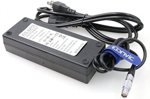 EONVIC 16V 10A מתאם כוח AC ל- 4 PIN מתאם אספקת חשמל נשי מתאם AC עבור CANON C300 Mark2 II C200 מצלמת