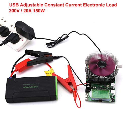 בוחן עומס אלקטרוני, בודק עומס USB 150W 200V 20A מתכוונן זרם קבוע זרם אלקטרוני עומס סוללה סוללה מודול