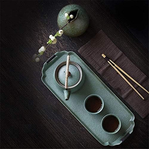 Lianxiao - ערכות תה קומקום מודרני עם כוסות ידית וכוסות תה מוגדר לשתי חרסינה למבוגרים לעיצוב בית מעולה