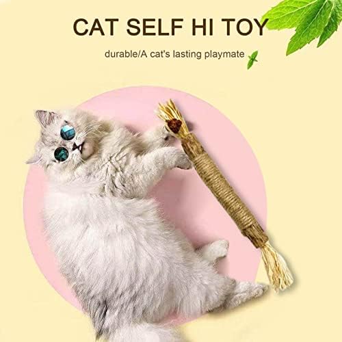 Giligege Stick חתול טוחן צעצוע מצולע מצולע נקי שיניים מצולע שיניים מקל צעצוע חתול טוחן מקל שיניים
