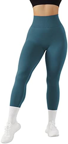 Doulafass נשים CAMO חותלות SCRUNCH ישבן גבוה מותניים גבוהות אימון חלקה מכנסי יוגה