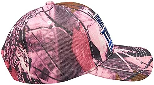 סחר רוחות נשים עבור טראמפ 2024 ורוד אמיתי עץ הסוואה הסוואה מתכוונן רקום כובע כובע ססגוניות