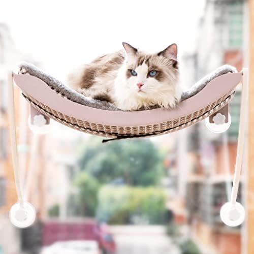 בינגדונגה חתול ערסלים עבור חלון-מושב יניקה כוסות שטח חיסכון חתול מיטה לחיות מחמד מנוחה מושב בטיחות