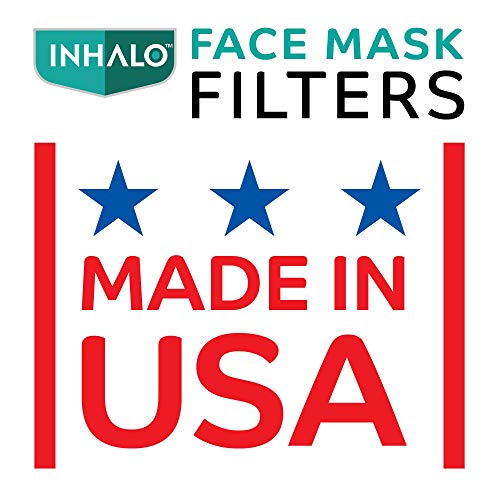 מסנני מסיכת פנים קטנים של אינפו, תוצרת ארצות הברית, מספקים הגנה נוספת לרוב מסכות הפנים,