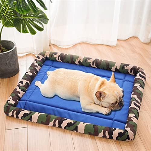 בית מיטת כלבים DHDM כרית קירור קיץ כרית ספה רחיצה כרית מלונה ביתית או אביזרי כלבים קטנים ובינוניים