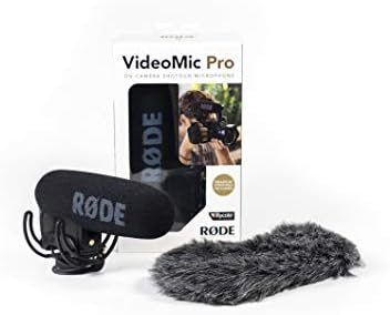 Røde Videomic Pro-r מיקרופון במצלמה עם שמשה קדמית בחינם
