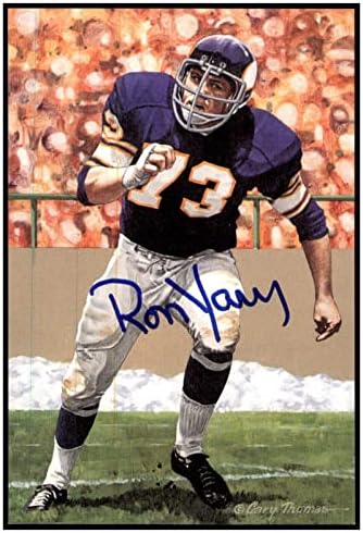 רון יארי חתום על שער שער כרטיס אמנות גלאק חתימה ויקינגים PSA/DNA AL85468 - כרטיסי כדורגל עם חתימה על