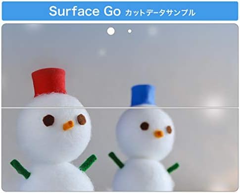 כיסוי מדבקות של Igsticker עבור Microsoft Surface Go/Go 2 אולטרה דק מגן מדבקת גוף עורות 000846 איש שלג