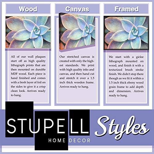 תעשיות סטופל קולקציית עיצוב הבית של Stupell Home Summer Zinnia פרחי בר באומנות קיר בד צנצנת, 16X20, תוצרת