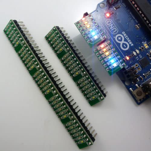אוניברסלי 3.3V 5V 12V Multicoror 6 צבע LED LED מטריקס קרש קרש קרש קרש למודול ערכת Starter למדפסת Arduino