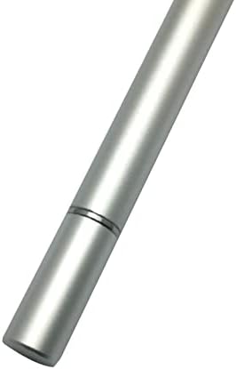 עט חרט בוקס גלוס תואם ל- Acer Chromebook ספין 512 - חרט קיבולי Dualtip, קצה סיבים קצה קצה קיבול עט עט - כסף מתכתי