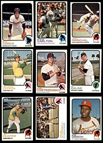 1973 TOPPS BASEBALBEL SETE SET EX+