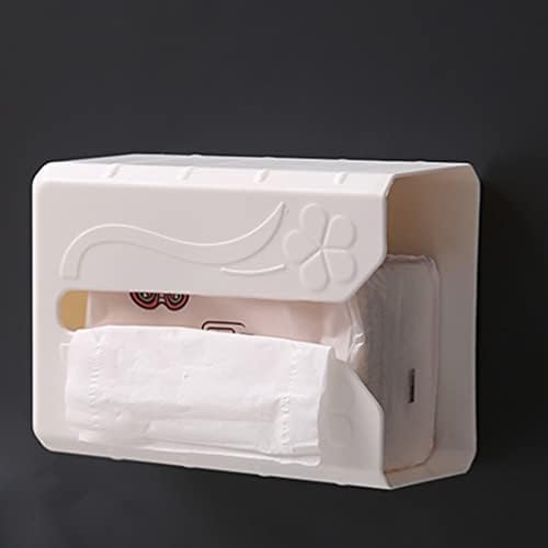 Zerodeko Stand Kitchen רקמות קופסה: דבק פנים עצמיות מכסה מכסה מפית נייר נייר נייר טואלט מארז