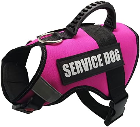 8 יחידות שירות כלבים טלאי 6 x 2, אל תעבור כלב חיית מחמד/שירות/באימונים/אני טלאים מיוחדים, דפוס ברור