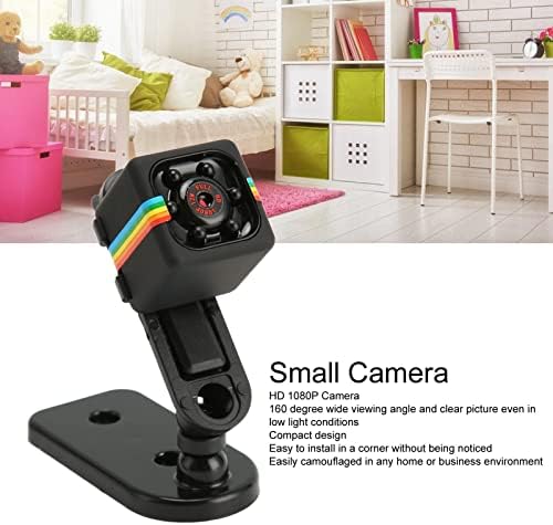 מצלמה אלחוטית מיני זונאט, חזון לילה נייד מצלמת מטפלת קטנה, מצלמת אבטחה ביתית 1080p לחיות מחמד לתינוק חיצוני