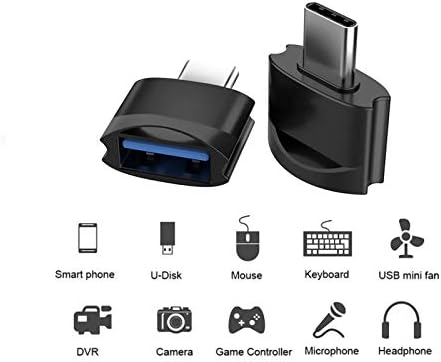 USB C נקבה ל- USB מתאם גברים תואם ל- Xiaomi Redmi Note 7 עבור OTG עם מטען Type-C. השתמש במכשירי