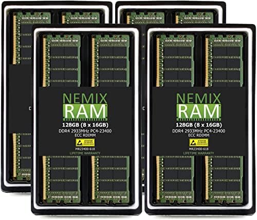 NEMIX RAM 128GB DDR4-2666 PC4-21300 ECC RDIMM שדרוג זיכרון שרת רשום שדרוג DDR4-2666 PC4-21300 עבור Dell PowerEdge