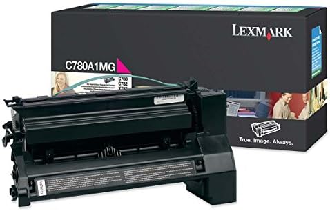 Lexmark C780A1MG C780A1MG טונר, 6000 עמודים, מגנטה