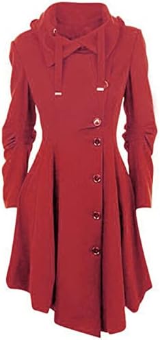 מעילי חורף Topunder לנשים שרוול ארוך עם שרוול מכסה סוודור סוודור חולצה קדמית פתוחה סווטשירט של הלבשה