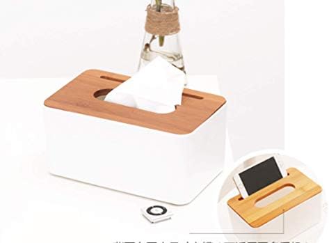 קופסאות רקמות עץ של סיקילין קופסאות מחזיק נייר מודרני למראה לחדר אמבטיה מארגן אחסון חדר שינה מארגן