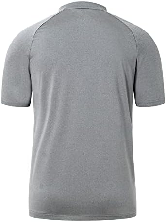 חולצות טניס לגברים של וויליט גולף פולו מהיר יבש קל משקל קל משקל מזדמן שרוול קצר הנלי upf 50+