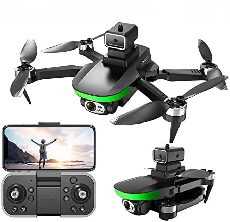 Drone Afeboo עם מצלמה - 1080p HD FPV מזלט Quadcopter מתקפל, עדשה מתכווננת של 90 מעלות, ההמראה/נחיתה של