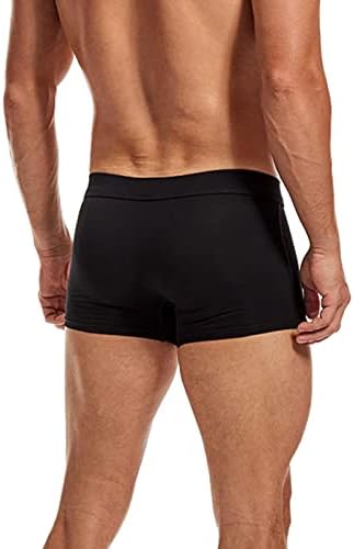 BMISEGM מכנסי בוקסר לגברים קצרים אופנה גברית תחתוני ברכיים סקסית ברכיבה על תקצירים תחתונים