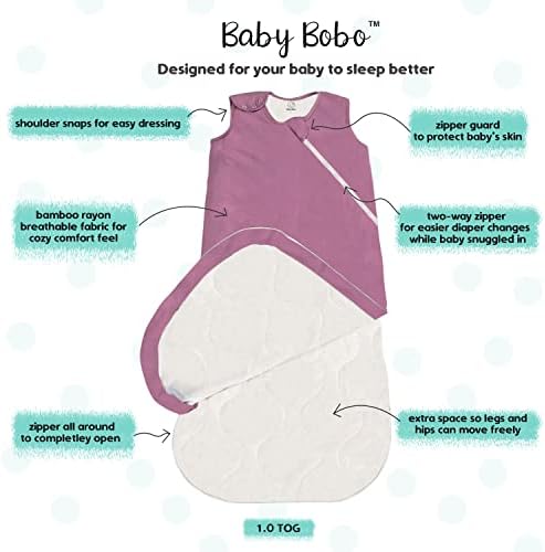 בייבי בובו במבוק שק שינה לתינוקות ופעוטות רוכסן