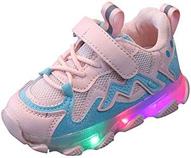 ילדים לילדים ילדות נעליים אור זוהרות נעלי פעוטות רשת ריצות ספורט נעלי ספורט נעלי ספורט נעלי ספורט