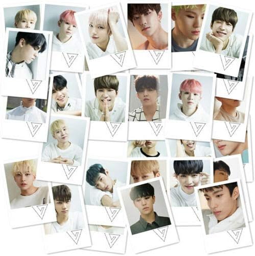 Kpop seventeen מיני אלבום רביעי Al1 Lomo Card מזכר