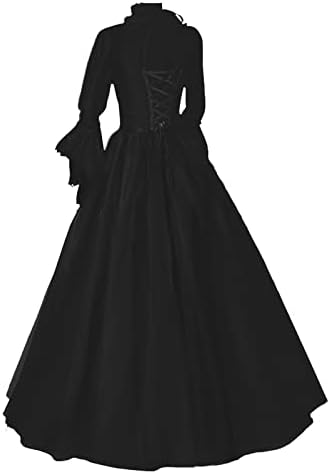 ניוקי חיצוני מוצק צבע טוניקת שמלת נשים להסתיר בטן פלפל אבוקה שרוול שמלת ערב לפרוע קומפי צב