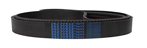 D&D PowerDrive R5VX1000-4 חגורת V עם חגורה משובצת, גומי