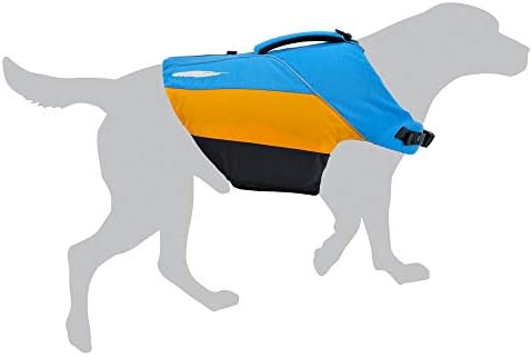ז'קט הצלה של כלב ציפור אסטרלי PFD לשחייה ומשחק מים, אול כחול, מ '
