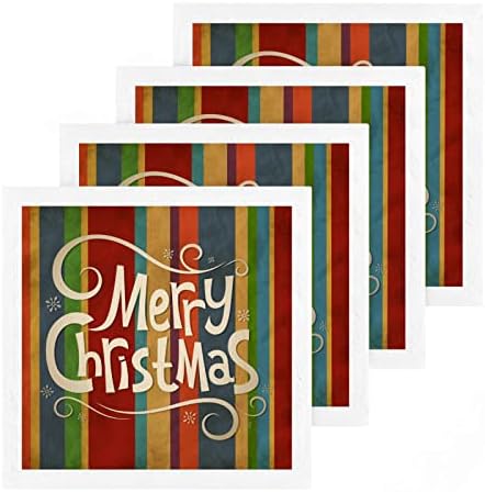 קיגאי 2 חבילות חג המולד ישן עץ ישן מטליות כביסה - מגבות פנים רכות, מגבות כושר, איכות מלון וספא, מגבות