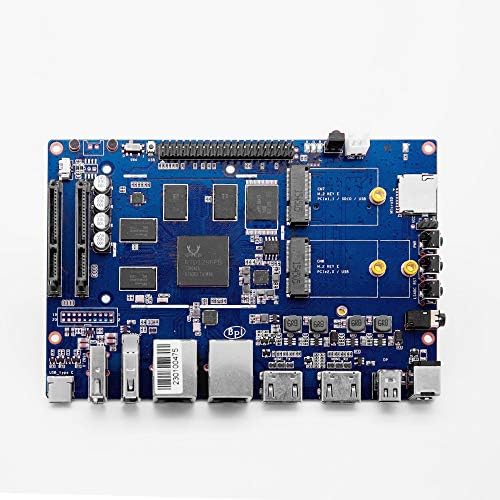 בננה PI BPI W2 Smart Nas Router Bulit ב- Realtek RTD1296 שבב על סיפונה 2G DDR4 ו- 8G EMMC Flash Support
