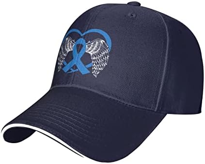 סרטן מעי גס מודעות כובעי לגברים כנפי סרט בייסבול כובעי כובעי מתנה
