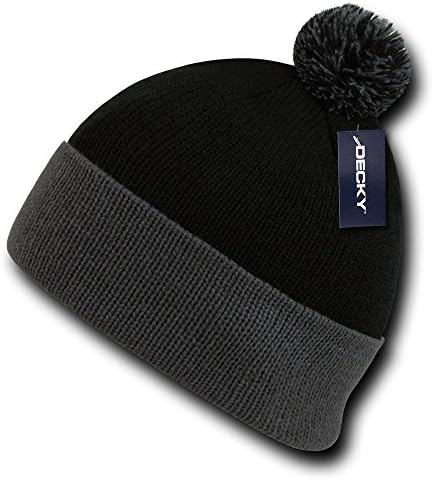 Decky Stallic Pom Pom Beanie