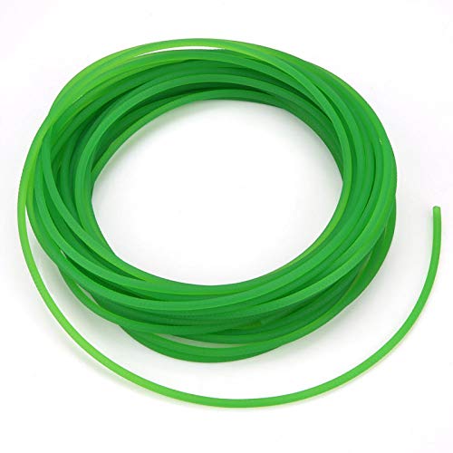 חגורת הילוכים PU, Walfront Urethane עגול עגול משטח ירוק מחוספס חגורה עגולה PU פוליאוריטן להעברת כונן