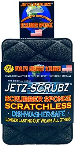 Jetz-Scrubz Super Size 2-in-1 Sponge Scrubber