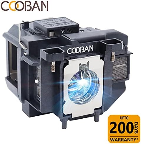 Cooban ELPLP67 /V13H010L67 מקרן החלפה מקרן נורת מנורת עם דיור ל- Epson Powerlite Home קולנוע