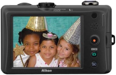Nikon Coolpix S1100PJ 14 MP מצלמה דיגיטלית עם זווית אופטית של 5X זווית רחבה זום זום וזום 3 אינץ 'LCD