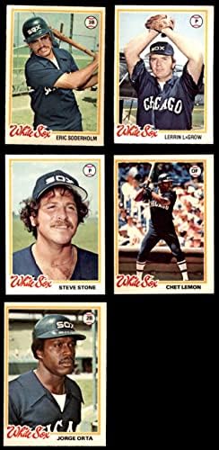 1978 O-Pee-Chee Chicago White Sox צוות סט שיקגו ווייט סוקס אקס+ White Sox