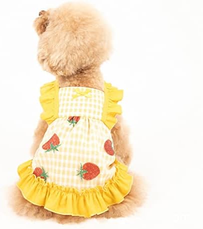 WSZJJ חמוד שמלת כלב קיץ חמוד XS חצאית גור צ'יוואווה