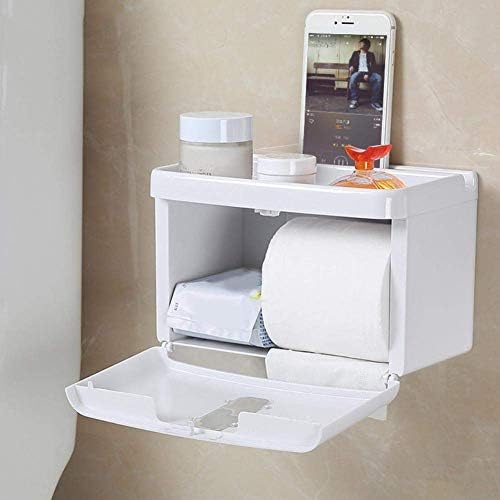 JF-XUAN אמבטיה קופסת רקמות אטומה למים 1 מחשב בית חדר אמבטיה עמיד למים אגרוף חינם מחזיק רקמות טואלט
