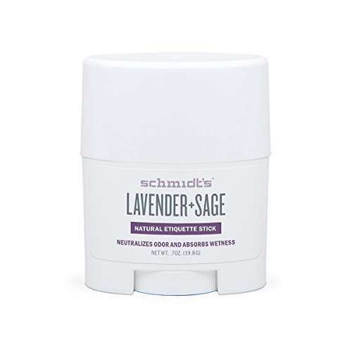 Lavender של שמידט + מרווה דאודורנט טבעי מטען בגודל 0.7 גרם / 19.8 גרם