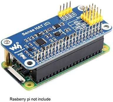 כובע Sense ללוח סדרת Raspberry Pi, עם חיישנים רב -חיישנים, הרחבת מודעות לתמיכה בחיישנים חיצוניים