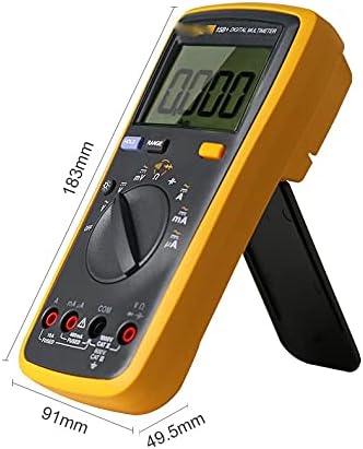 WDBBY 15B+ Multimeter Multimeter Auto Range 4000 ספירות AC/DC מתח זרם מתנג